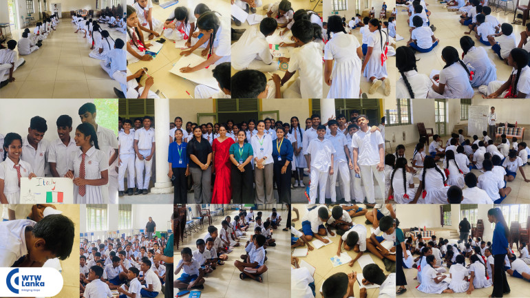 English with Heart: WTW Lanka at Christ King College, Wattala